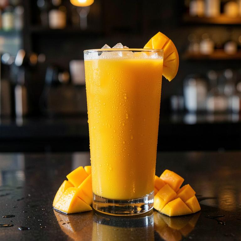 Mango Juice at Rokn Al Shay Cafeteria
